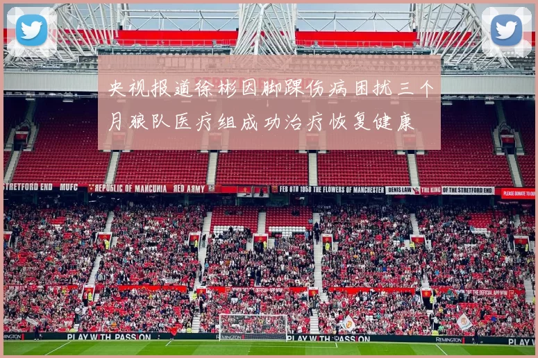 央视报道徐彬因脚踝伤病困扰三个月狼队医疗组成功治疗恢复健康